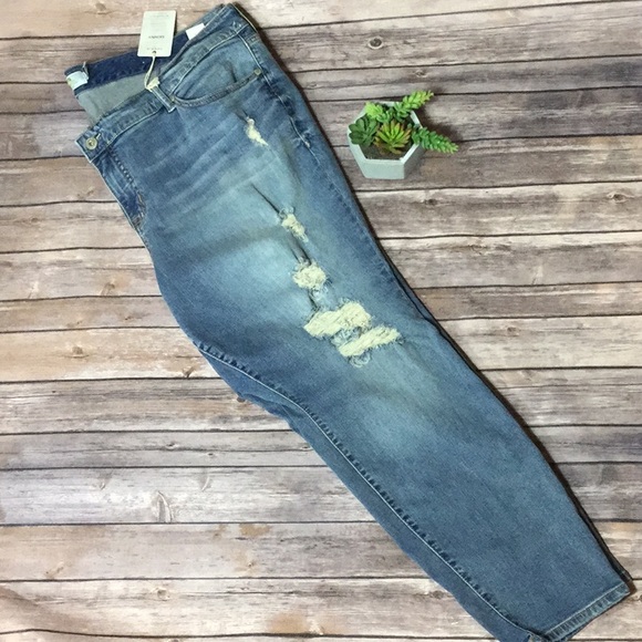 torrid Denim - Plus Torrid distressed denim skinny jeans  26R NWT